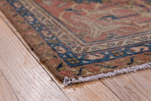 Vintage Kashan Area Rug (8' x 12')